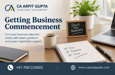 Getting Business Commencement