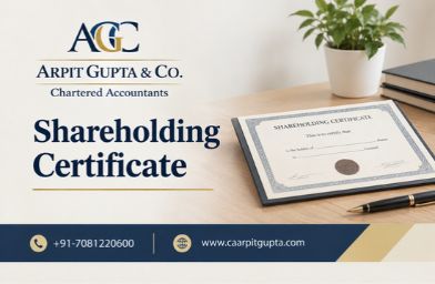 Shareholding Certificate