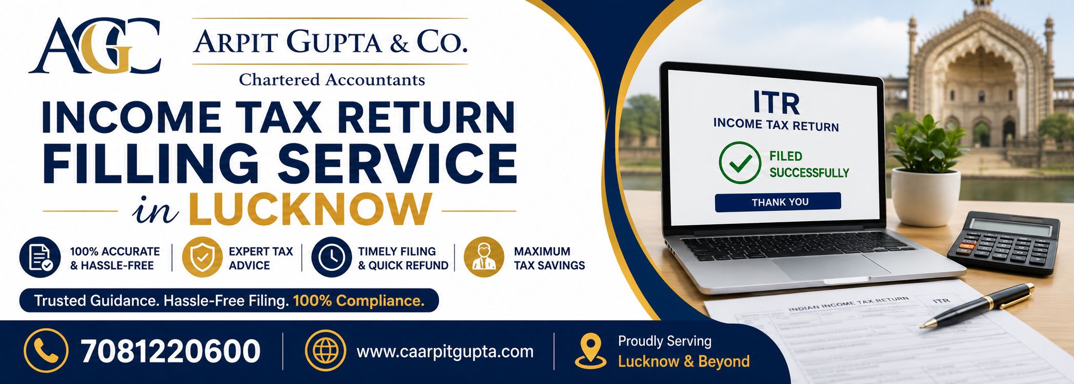 Income Tax Return Filling Service in Lucknow