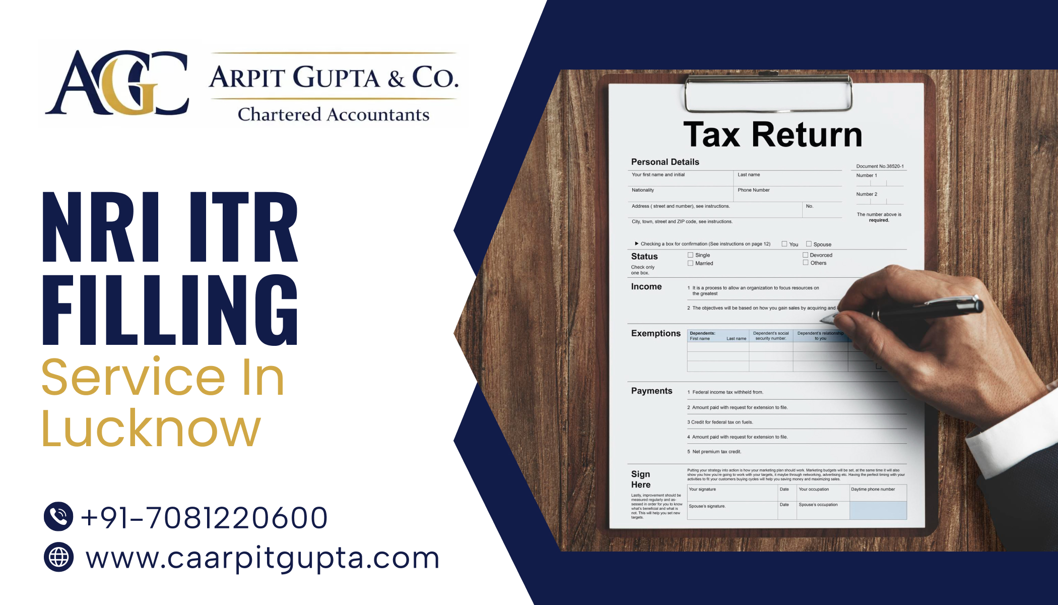 NRI ITR Filing Services in Lucknow