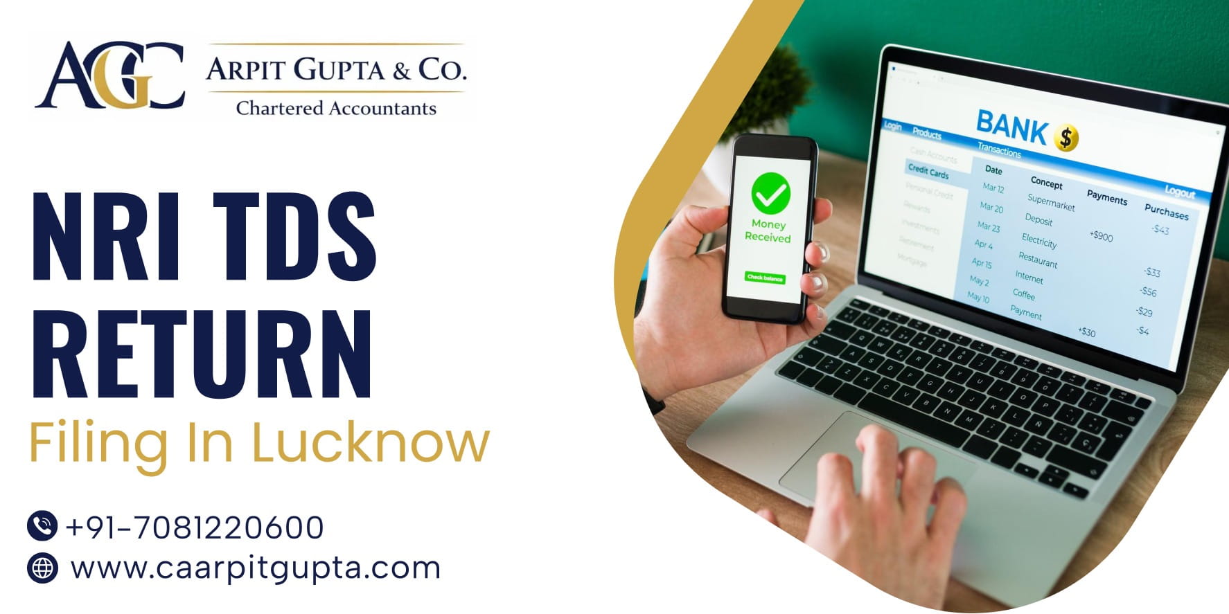 NRI TDS Return Filing Services in Lucknow