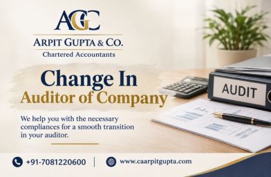 Change In Auditor of Company