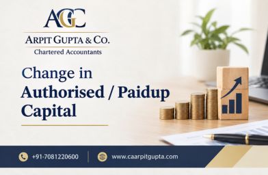 Change in Authorised / Paidup Capital