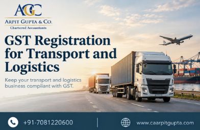GST Registration for Transport and Logistics