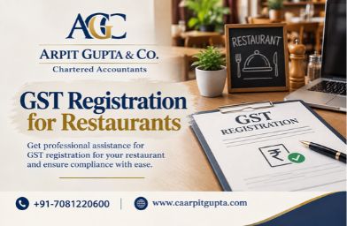 GST Registration for Restaurants