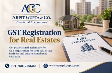 GST Registration for Real Estate