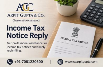 Income Tax Notice Reply | CA Arpit Gupta