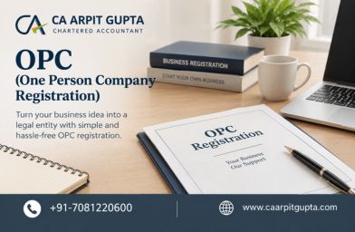 OPC (One Person Company Registration)
