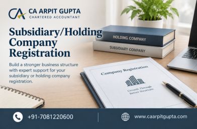 Subsidiary/Holding Company Registration